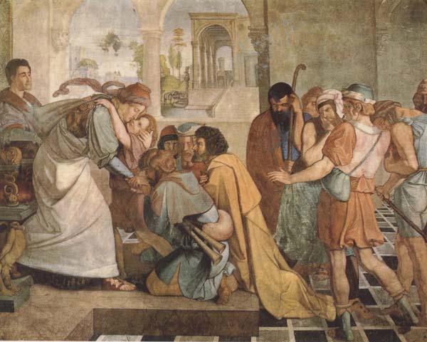 Joseph Reveals himself to his Brothers (mk45), Peter von Cornelius